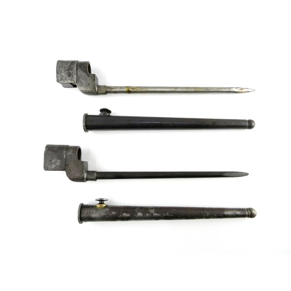 BRITISH NO.4 MKII* SPIKE BAYONET LOT
