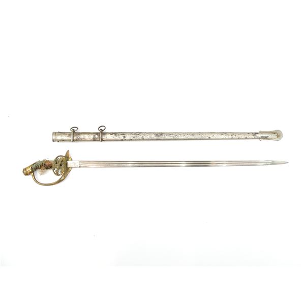 WWI IMPERIAL GERMAN M1889 PRUSSIAN OFFICER'S SWORD