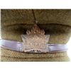 Image 5 : WWI CANADIAN MILITARY PEAKED CAP