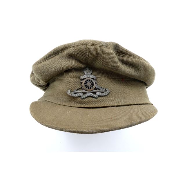 WWII CANADIAN MILITARY PEAKED CAP