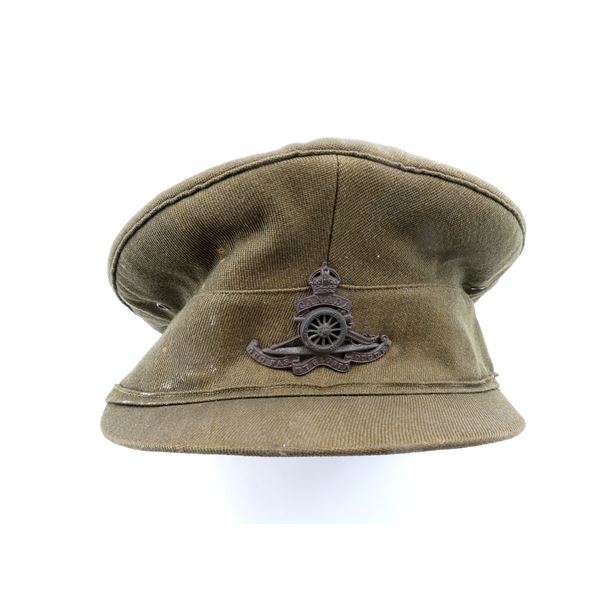 WWII CANADIAN MILITARY PEAKED CAP