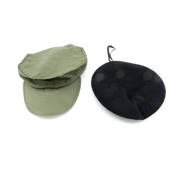 ASSORTED MILITARY STYLE / REPRODUCTION HAT LOT
