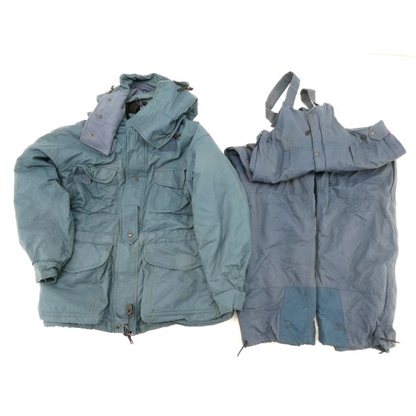 CANADIAN MILITARY COLD WEATHER PARKA AND OVERALLS LOT