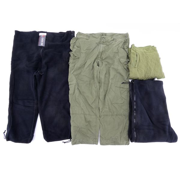 ASSORTED CANADIAN / U.S. MILITARY PANTS LOT
