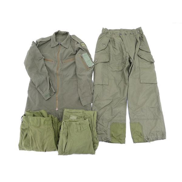 ASSORTED CANADIAN MILITARY PANTS AND SHIRT LOT