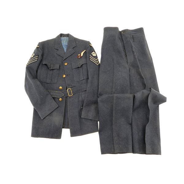 WWII RCAF SERVICE DRESS UNIFORM LOT