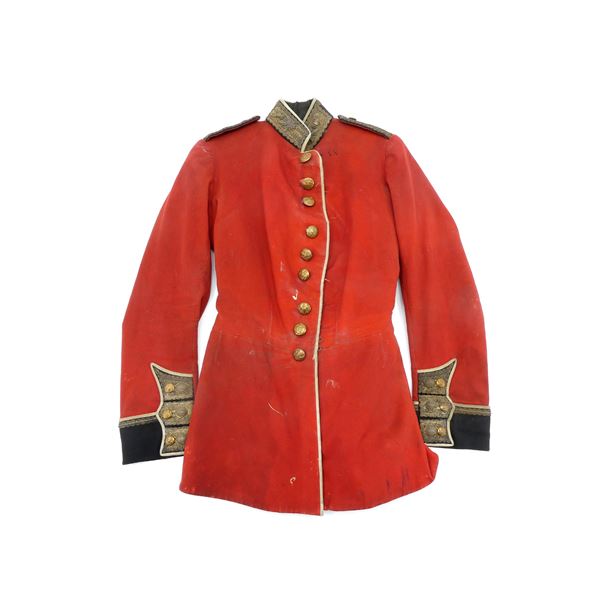 LATE 1800'S BRITISH MILITARY SCOTS GUARD SCARLET TUNIC