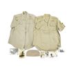 Image 1 : VIETNAM WAR ERA U.S. MILITARY SHIRTS, WEDGE CAP AND PHOTOS LOT