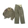 Image 1 : WWII 5TH LIGHT ANTI AIRCRAFT ROYAL CANADIAN ARTILLERY BATTLE DRESS TUNIC AND PANTS LOT