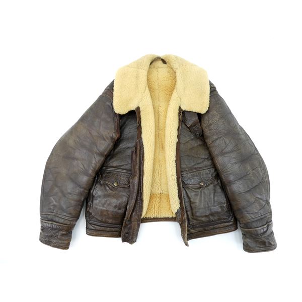 U.S. MILITARY LEATHER FLIGHT JACKET