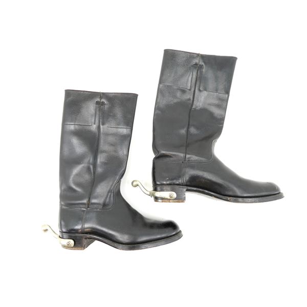 PRE-WWII BRITISH MILITARY LEATHER BOOTS