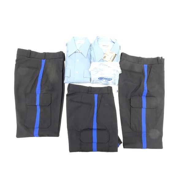 ASSORTED POLICE CLOTHING LOT