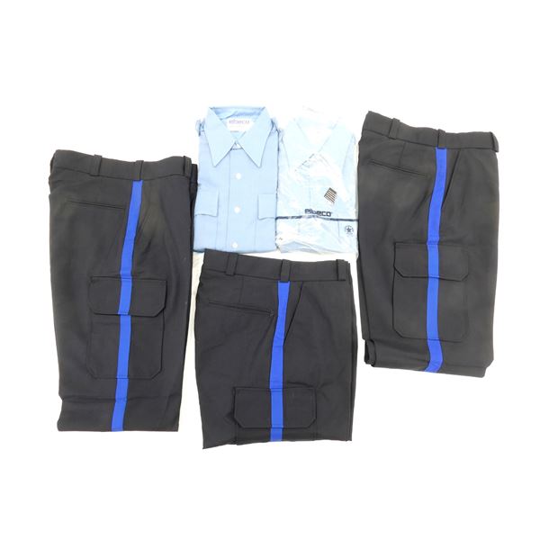ASSORTED POLICE CLOTHING LOT