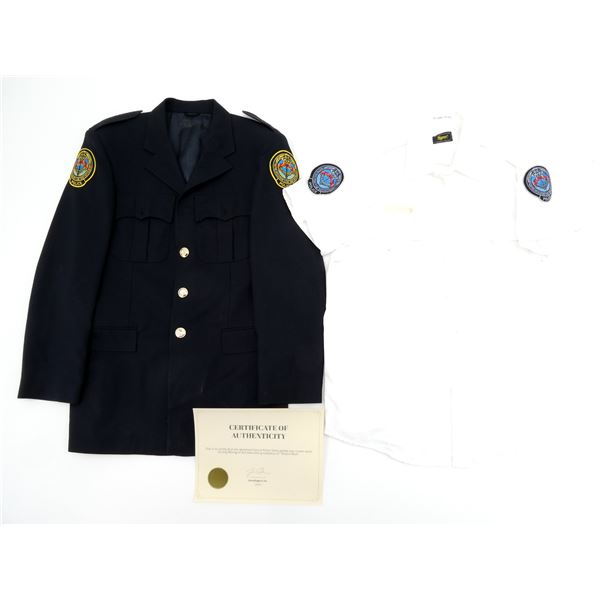 "ROOKIE BLUE" POLICE DRESS JACKET WITH CERTIFICATE OF AUTHENTICITY