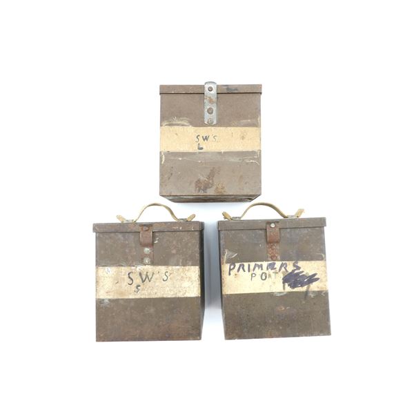 WWII CANADIAN NO.19 WIRELESS SET SPARE VALVE TIN LOT