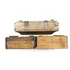 Image 2 : ASSORTED MILITARY WOODEN AMMO CRATE LOT