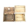 Image 4 : ASSORTED MILITARY WOODEN AMMO CRATE LOT