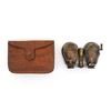 Image 1 : 1857 BRITISH NAVAL STYLE BINOCULARS WITH CASE