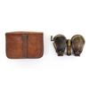 Image 2 : 1857 BRITISH NAVAL STYLE BINOCULARS WITH CASE