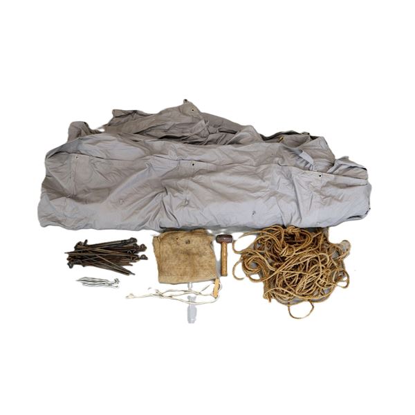 UNKNOWN MILITARY STYLE TENT