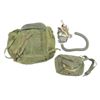 Image 2 : WWII / 1980'S U.S. MILITARY GAS MASK WITH BAG AND RUCKSACK LOT