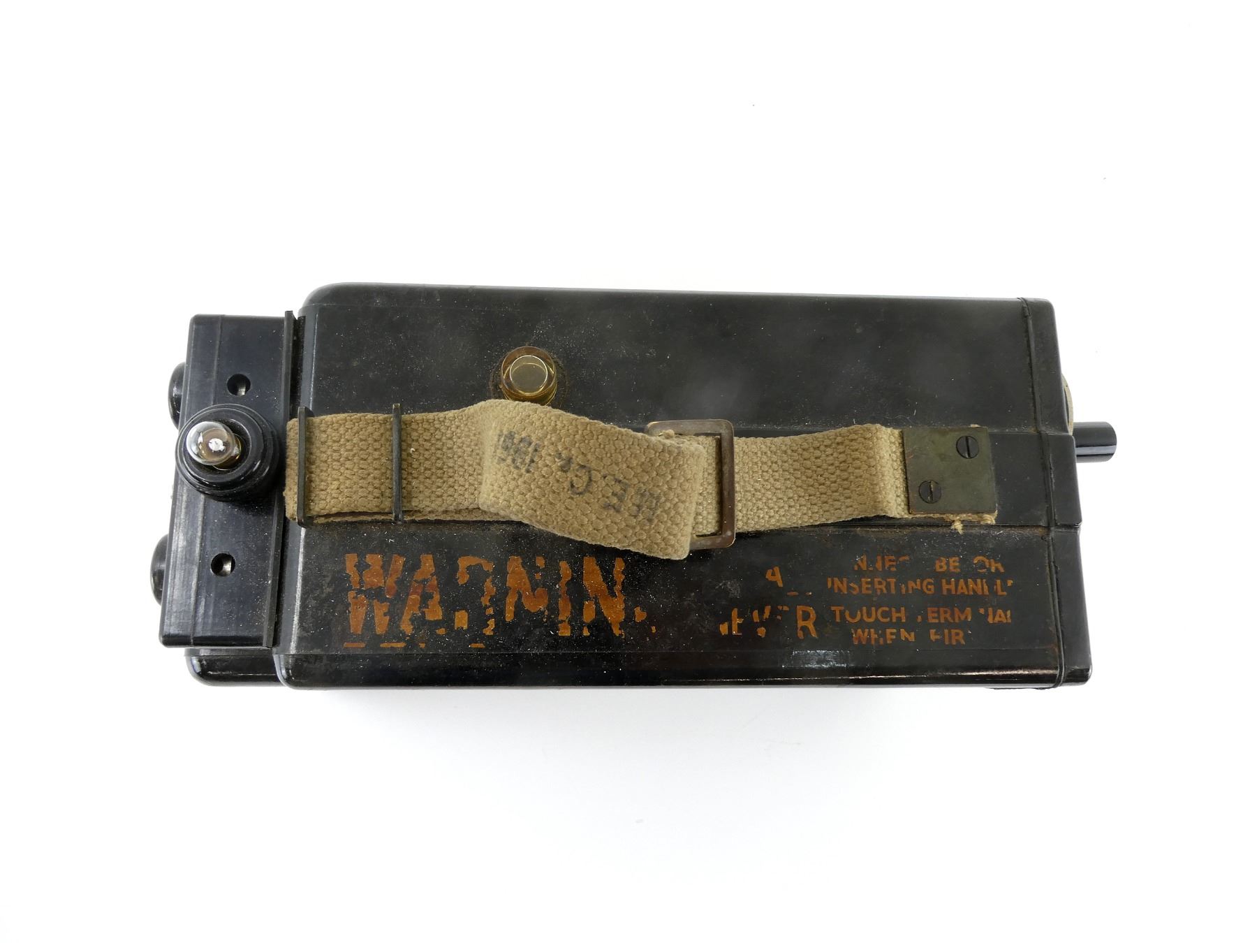 BRITISH MILITARY EXPLODER DYNAMO CONDENSER MK3