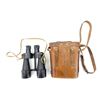 Image 2 : WWII BRITISH MILITARY PRISMATIC NO.5 MKII X7 BINOCULARS WITH CASE