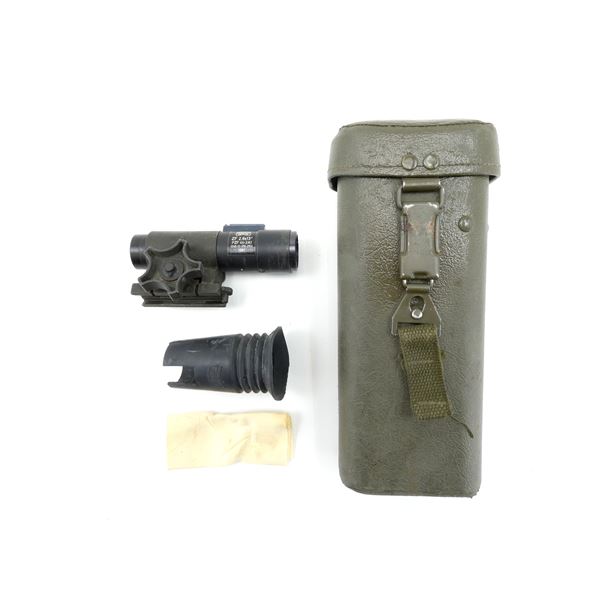 1980'S GERMAN MILITARY 2.6X13 HENSOLDT WETZLAR SCOPE