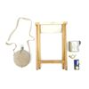 Image 1 : RE-ENACTMENT CIVIL WAR ERA STYLE CANTEEN, CUP, ETC. LOT