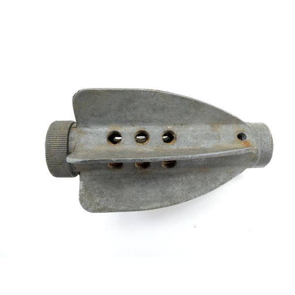 WWII BRITISH MILITARY 2" MORTAR TAIL FIN INERT