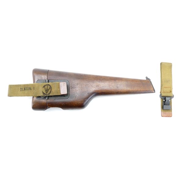 WWII CANADIAN INGLIS SHOULDER STOCK, ETC. LOT