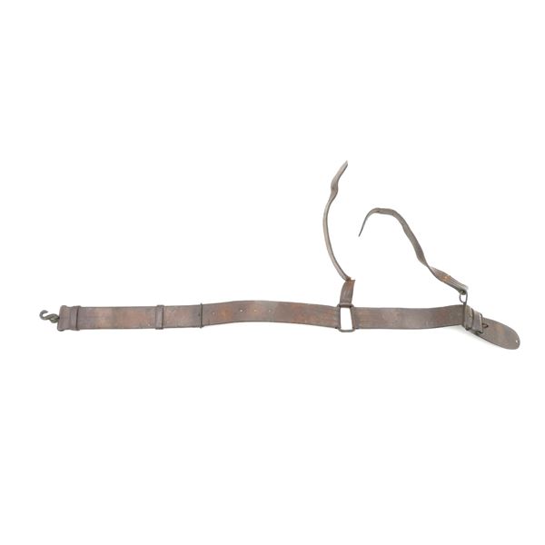 PRE-WWI CANADIAN LORD STRATHCONA HORSE TROOPER'S SWORD BELT