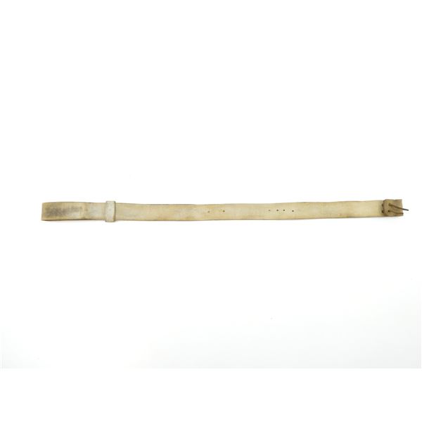 PRE-1900 BRITISH MILITARY WHITE BUFF LEATHER SLING
