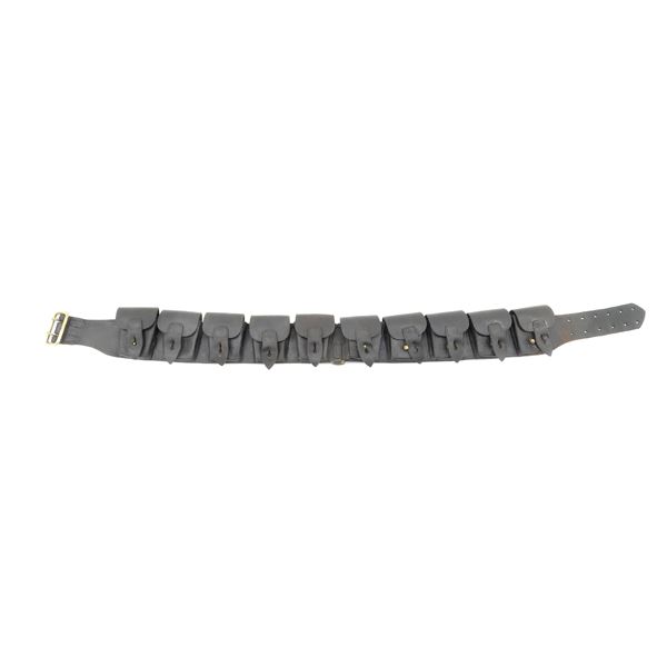 BRITISH MILITARY .303 BR LEATHER AMMO BELT