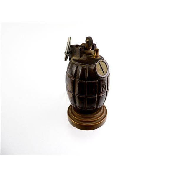 BRITISH NO.36 MILLS BOMB TRENCH ART LIGHTER