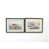 Image 1 : "TOMAHAWK" AND "FOUL WEATHER SORTIE" FRAMED PRINTS LOT