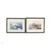 Image 1 : "STIRLING" AND "DAYLIGHT RAID OVER LONDON" FRAMED PRINTS LOT