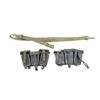 Image 1 : ASSORTED MILITARY AMMO POUCHES AND SLING LOT
