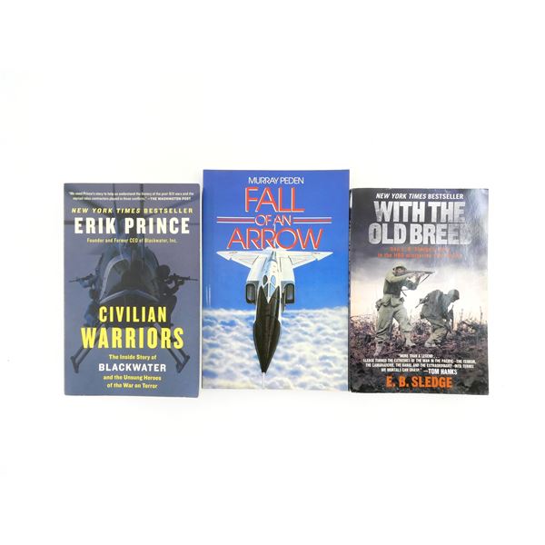 ASSORTED MILITARY BOOK LOT