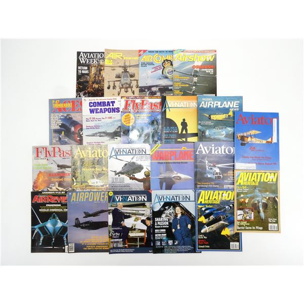 ASSORTED AIRCRAFT MAGAZINE LOT