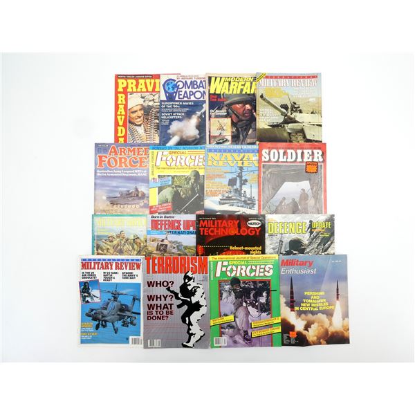 ASSORTED MILITARY MAGAZINE LOT