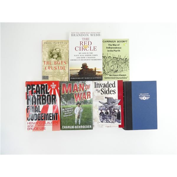 ASSORTED MILITARY BOOK LOT