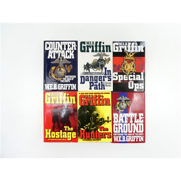 ASSORTED "W.E.B. GRIFFIN" BOOK LOT