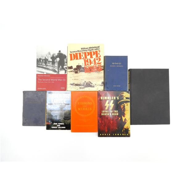 ASSORTED MILITARY BOOK LOT