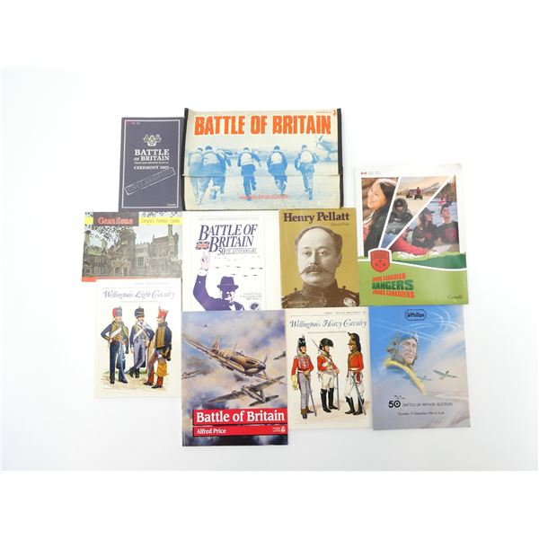 ASSORTED MILITARY BOOK LOT