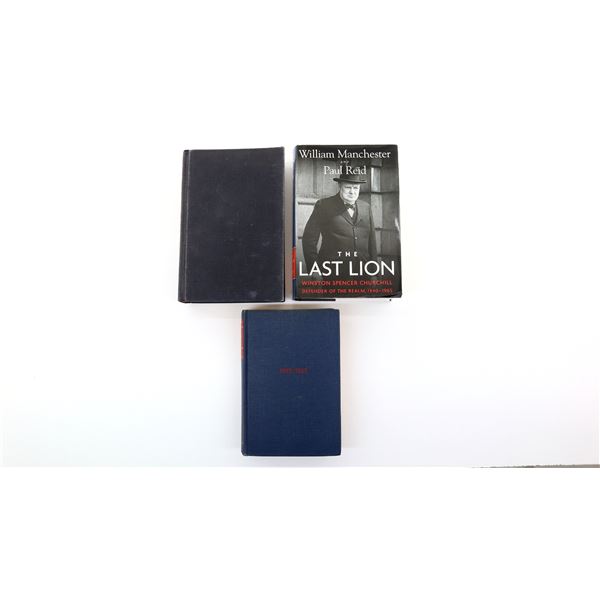 ASSORTED WINSTON CHURCHILL, ETC. BOOK LOT