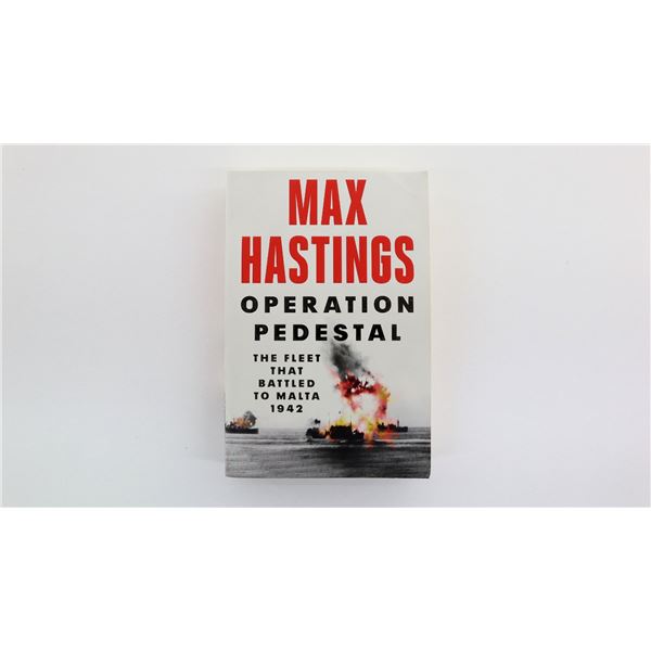 "OPERATION PEDESTAL" BOOK