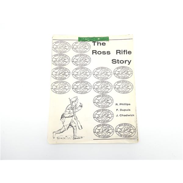 "THE ROSS RIFLE STORY" BOOK