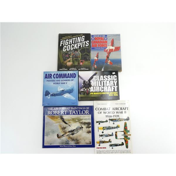 ASSORTED MILITARY AIRCRAFT BOOK LOT