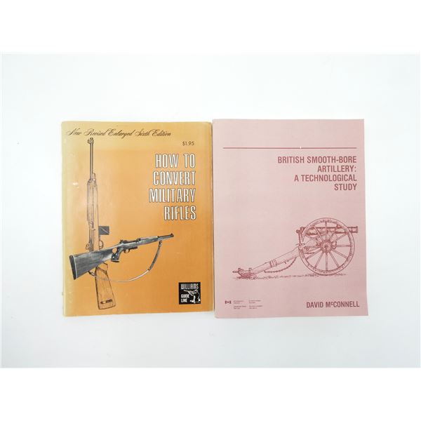 ASSORTED MILITARY WEAPONRY BOOK LOT